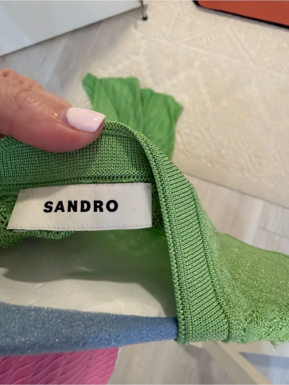 Sandro
Tuileries Pointelle Knit Dress New - Picture 3 of 8